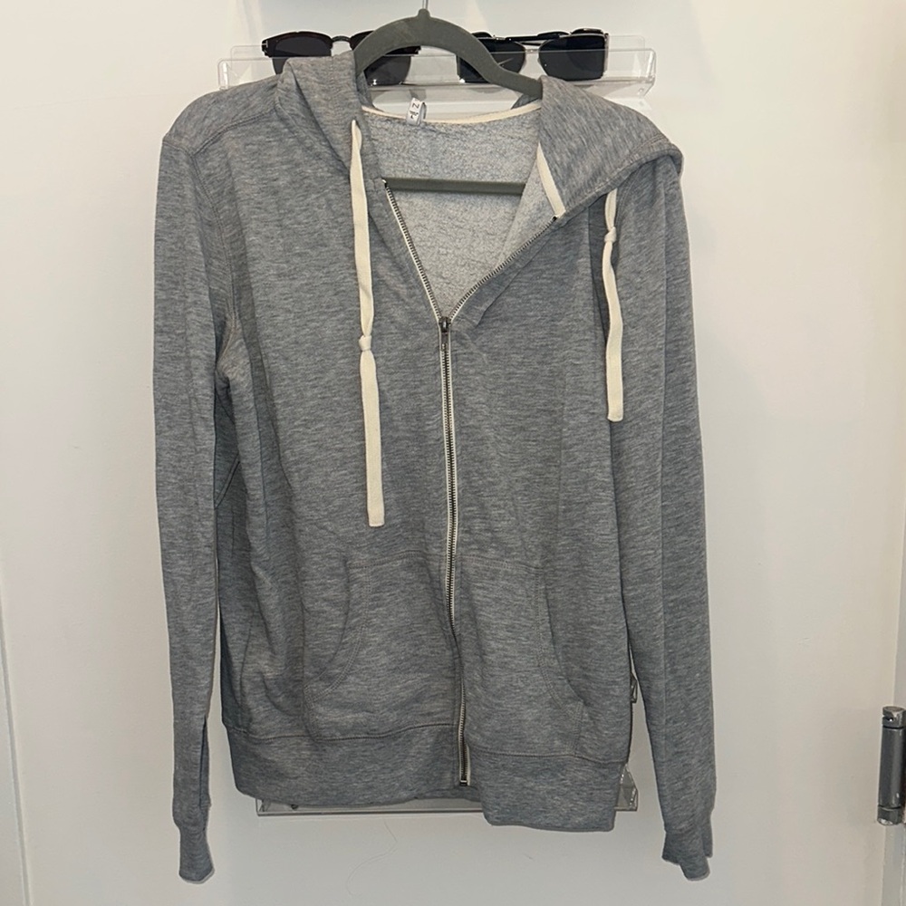Z Supply Grey Zip Up